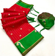 PURE SOFT BANARASI SILK SAREE