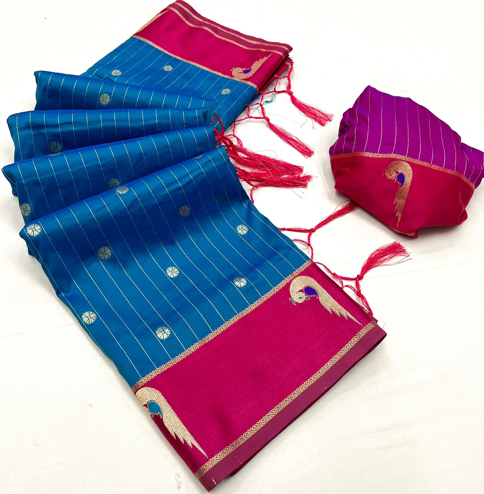 PURE SOFT BANARASI SILK SAREE