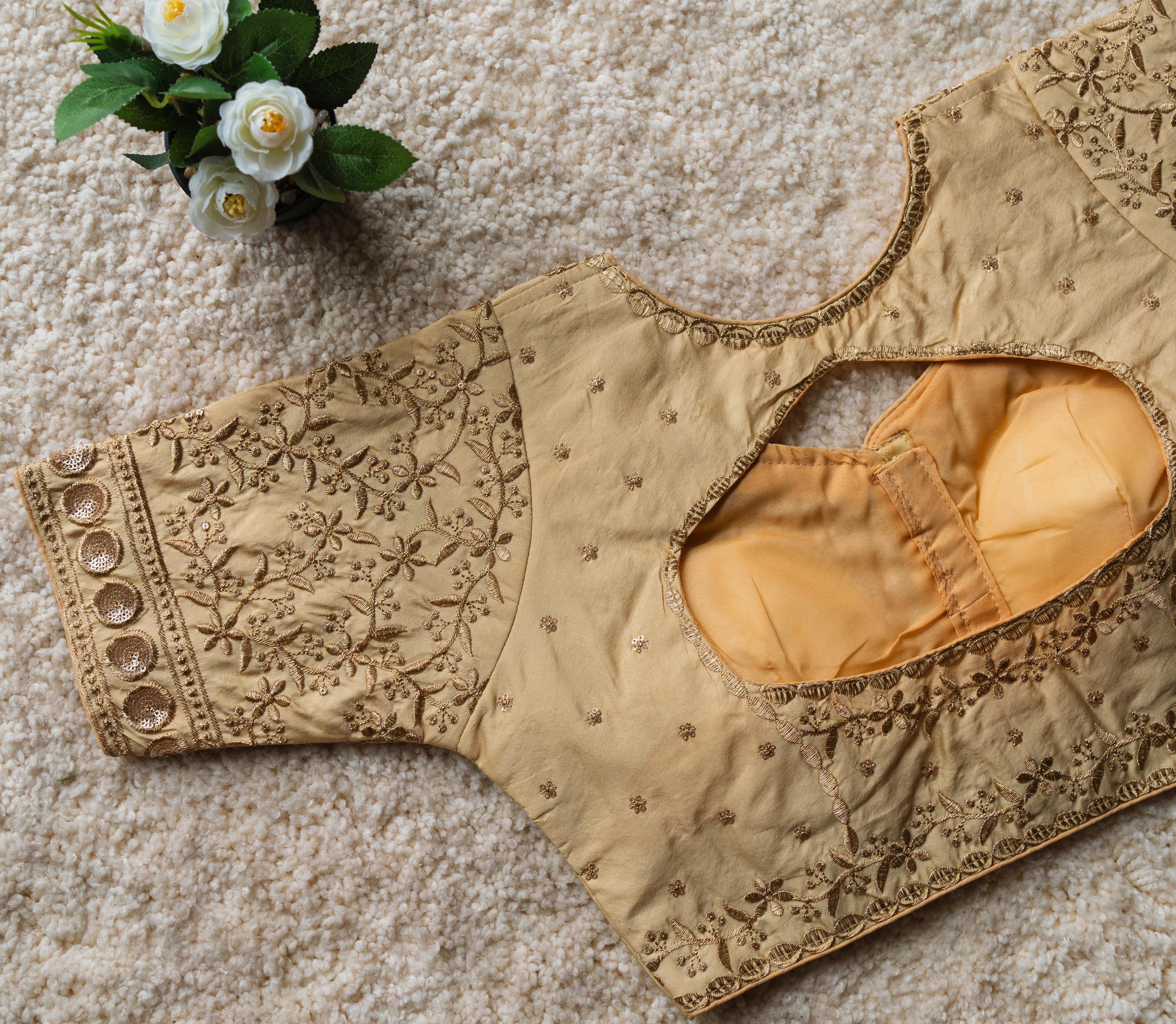 FESTIVAL WEAR MALAI SILK BLOUSE
