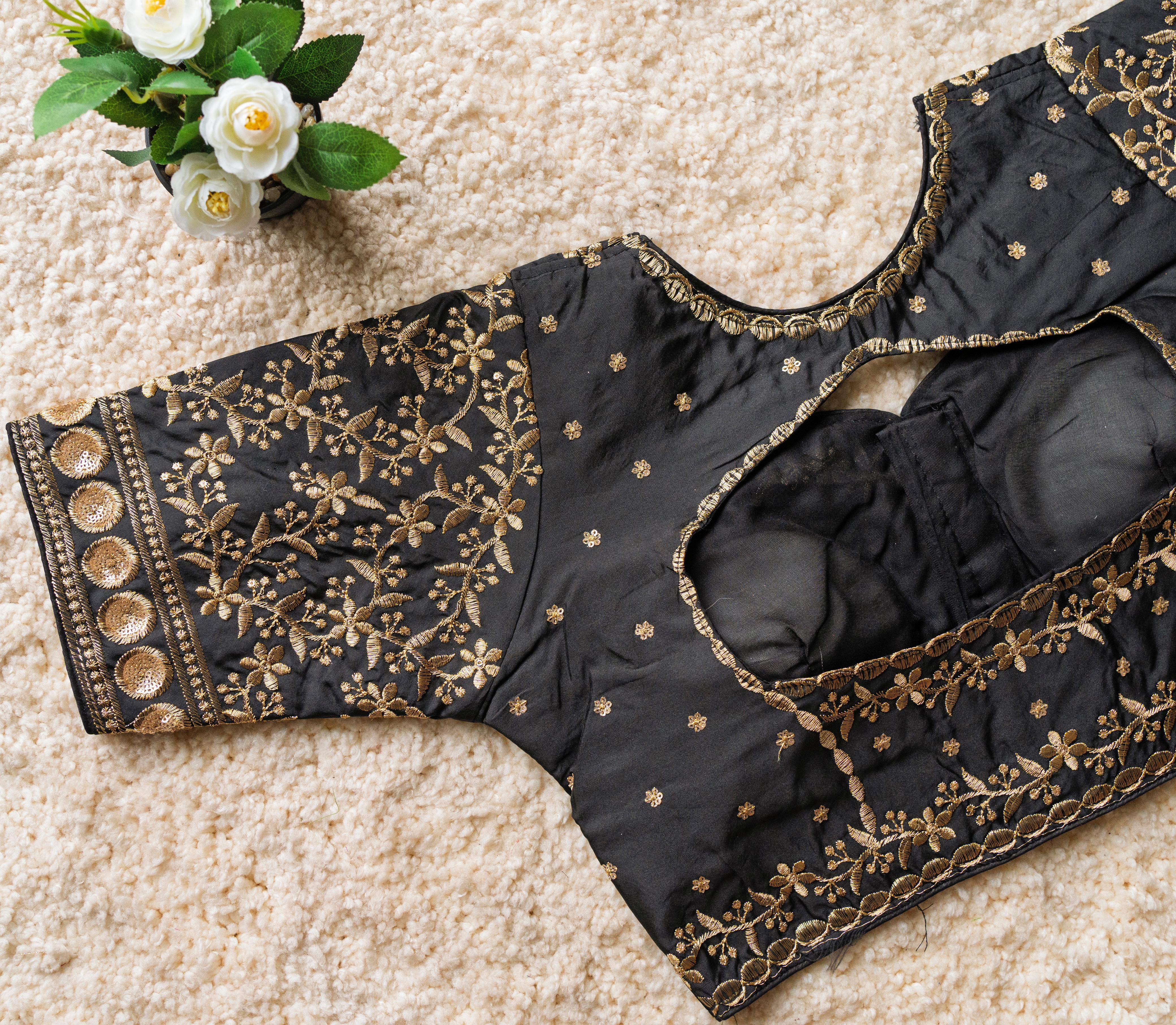 FESTIVAL WEAR MALAI SILK BLOUSE