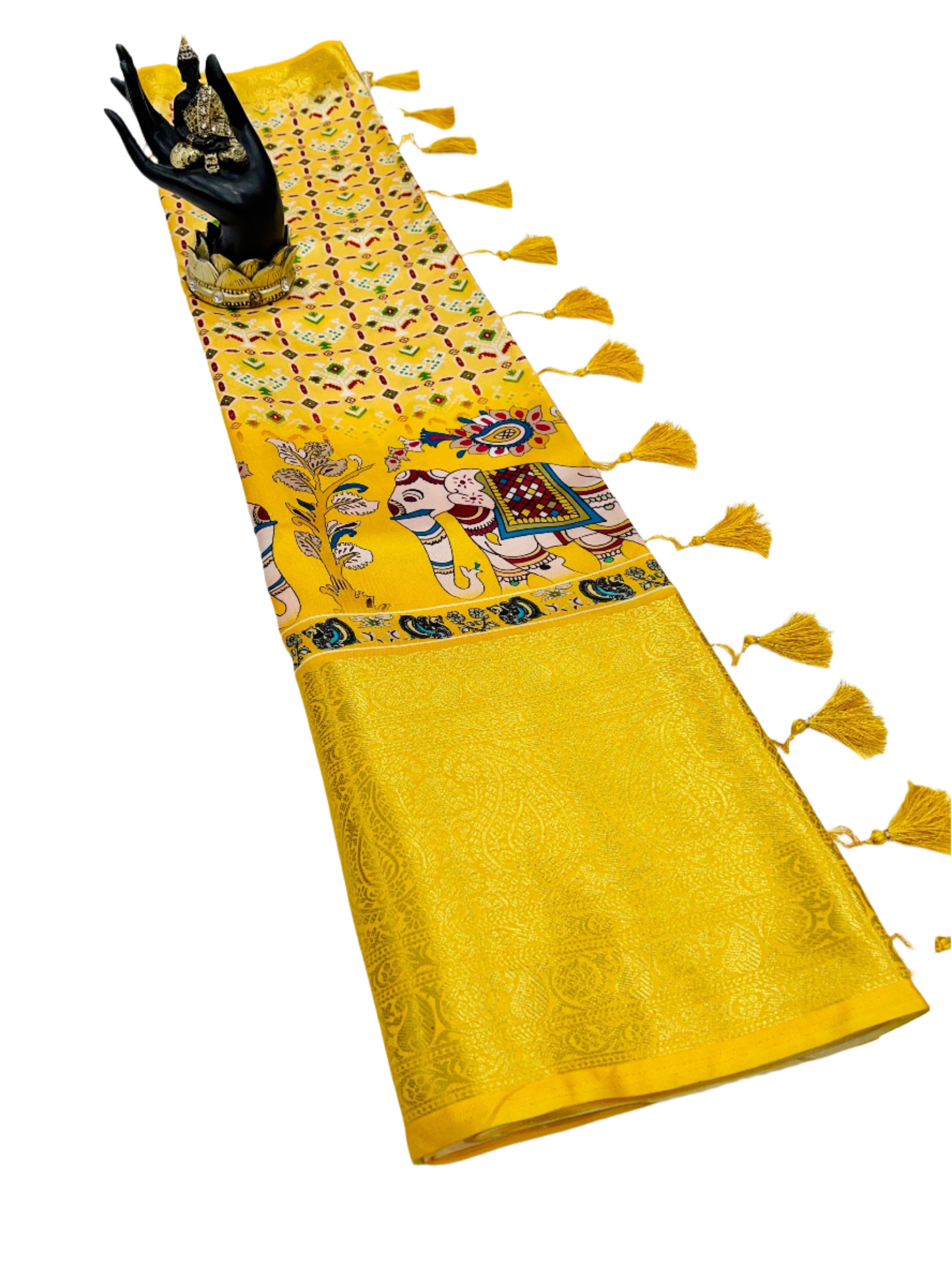 PURE SOFT LICHI SILK SAREE