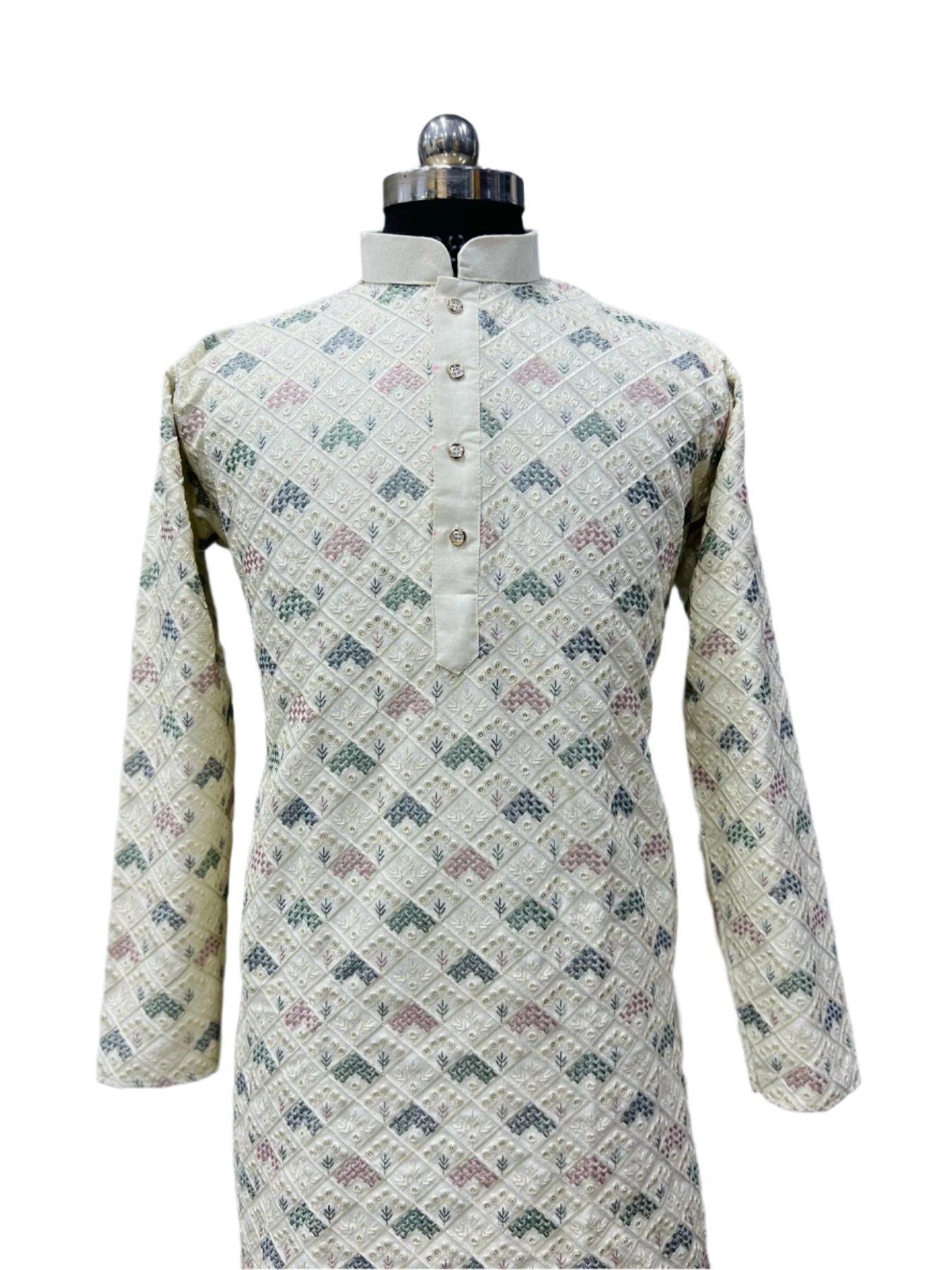 MEN'S EMBROIDERY KURTA