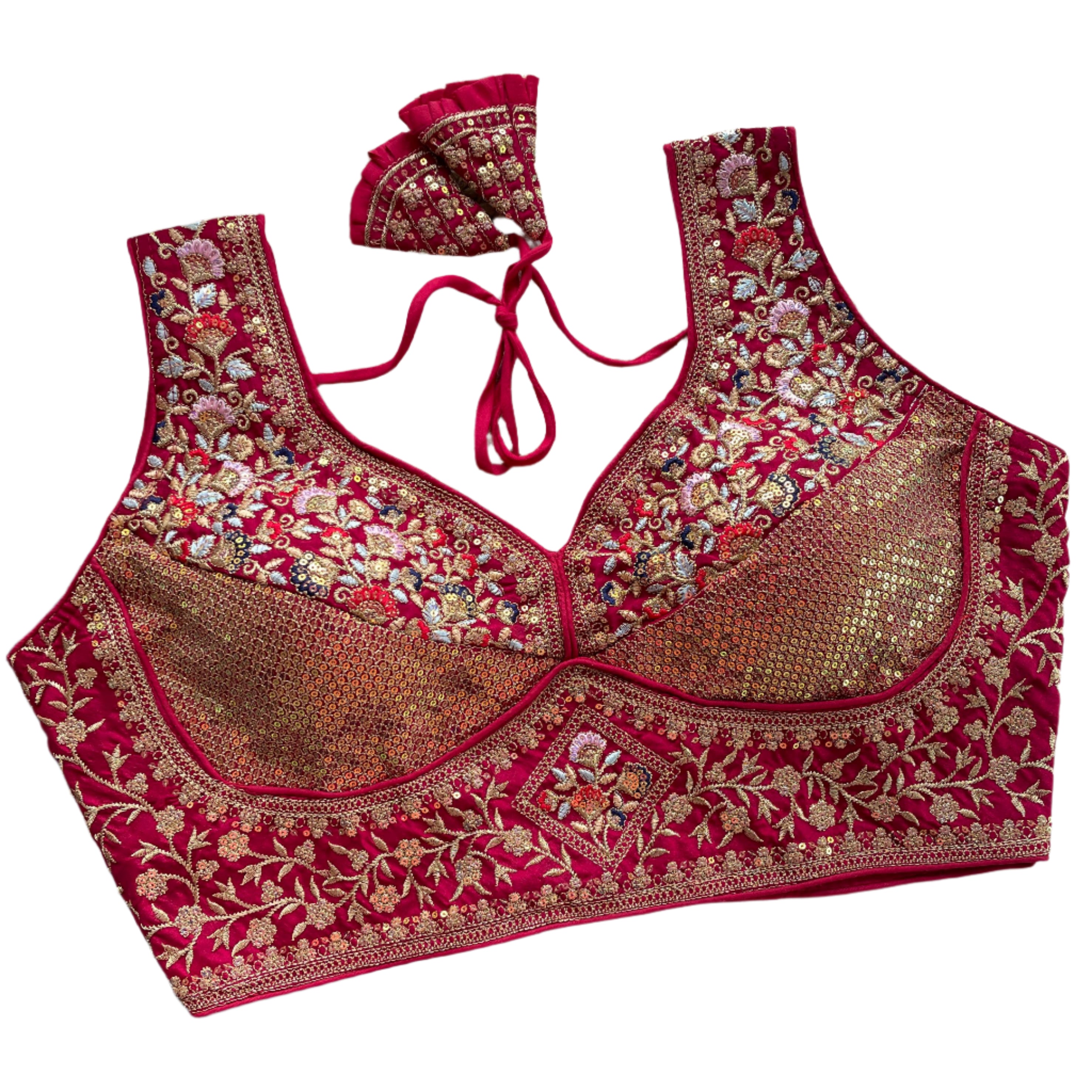HEAVY BRIDIAL WEDDING BLOUSE