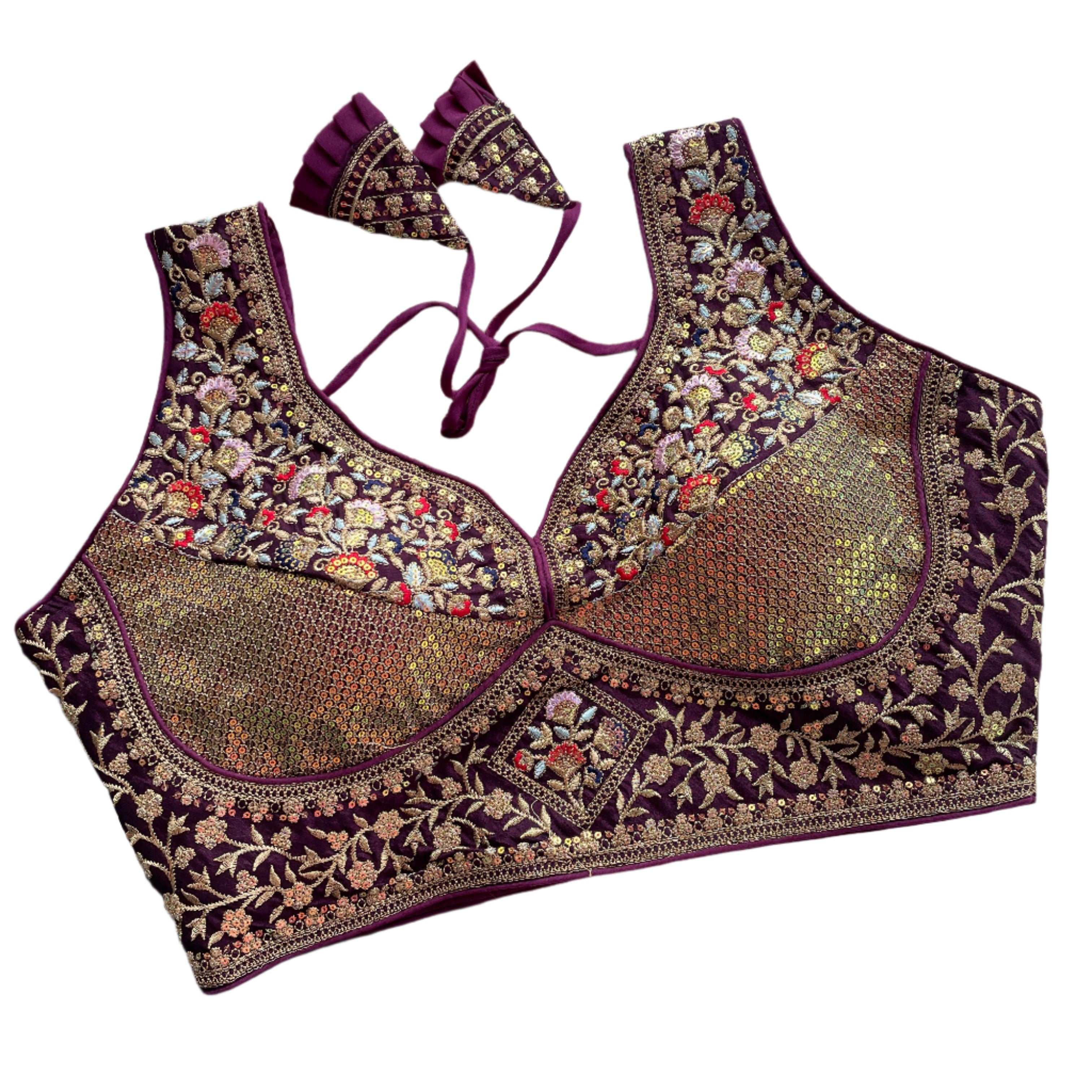 HEAVY BRIDIAL WEDDING BLOUSE