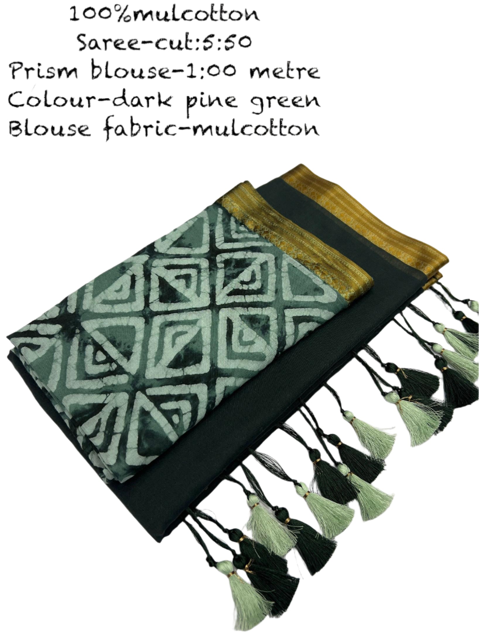 MUL COTTON SAREE