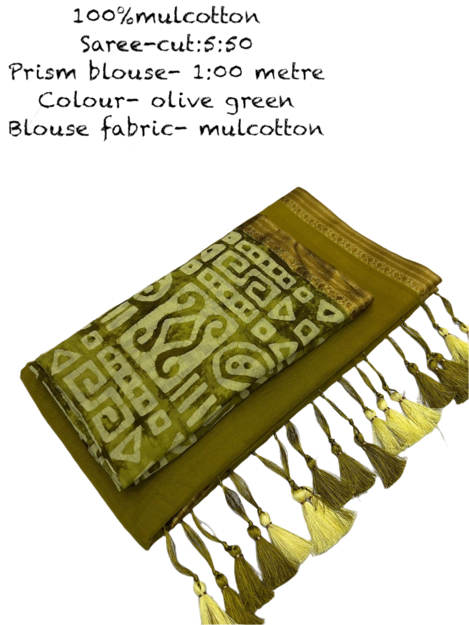 MUL COTTON SAREE