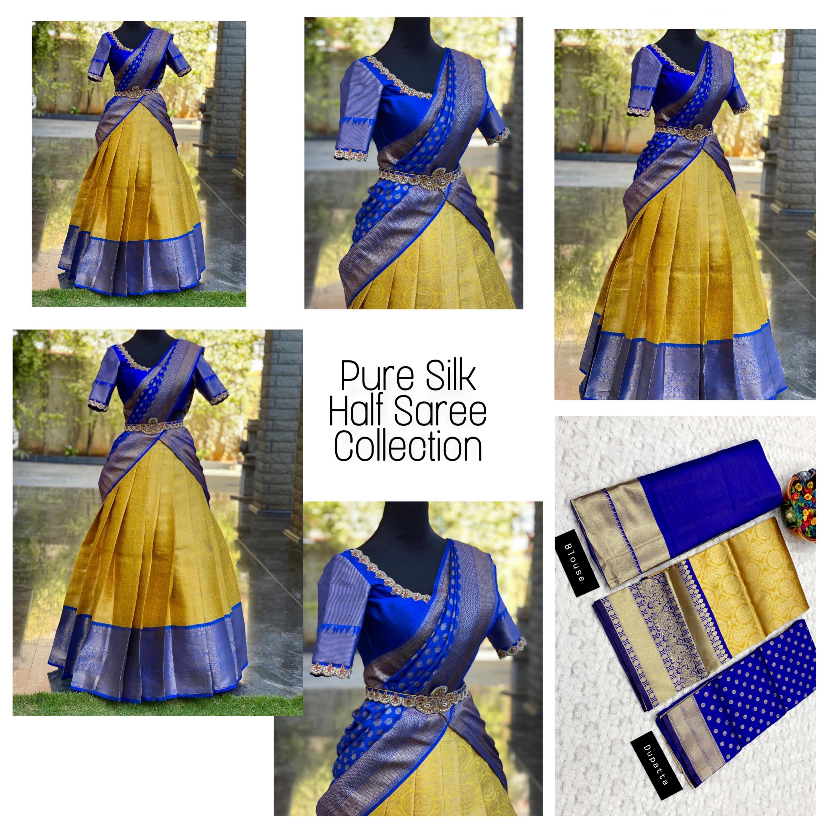 KANJEEVARAM SILK ZARI LEHENGA