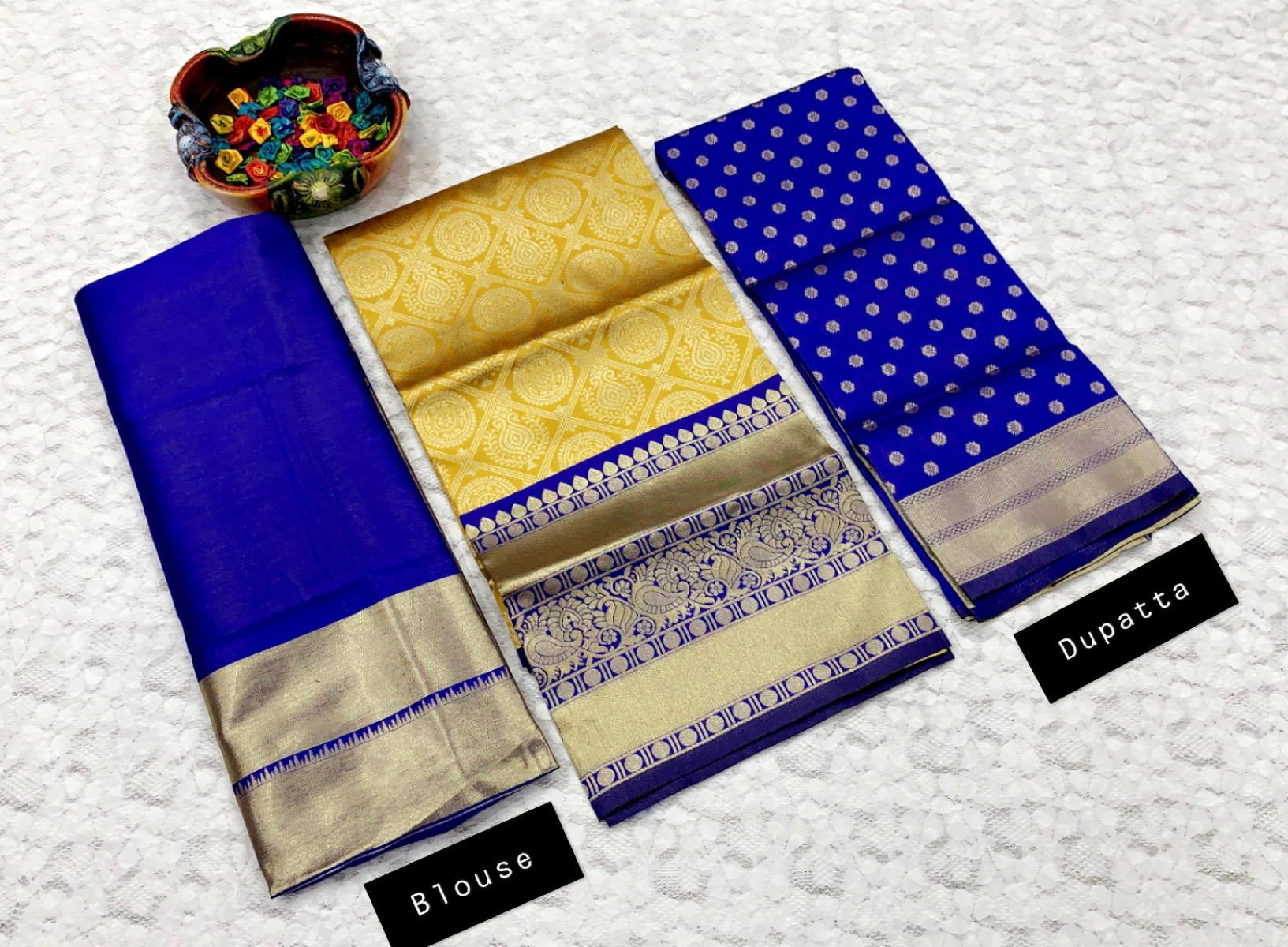 KANJEEVARAM SILK ZARI LEHENGA