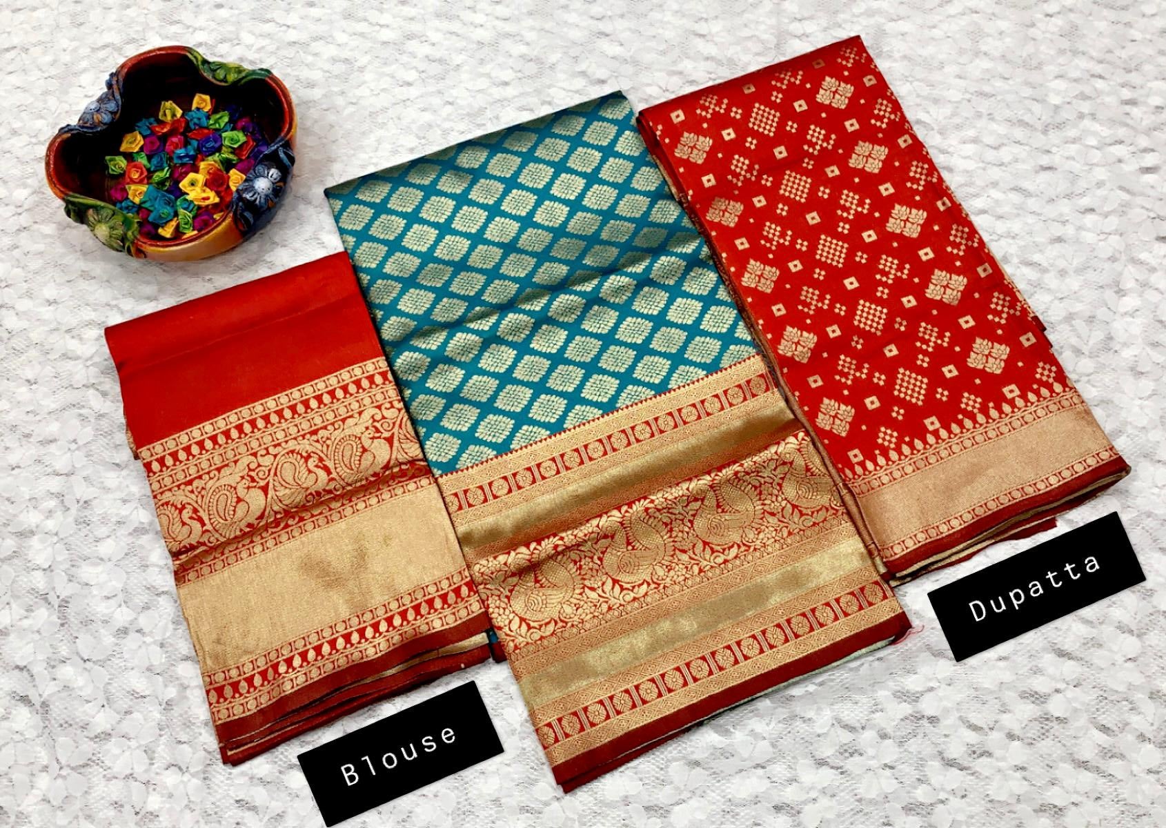 KANJEEVARAM SILK ZARI LEHENGA
