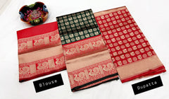 KANJEEVARAM SILK ZARI LEHENGA