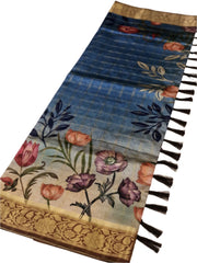 SOFT SILK KALAMKARI PRINT SAREE