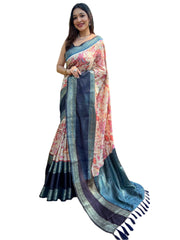 DOUBLE BORDER SOFT SILK RICHI PATTU SAREE