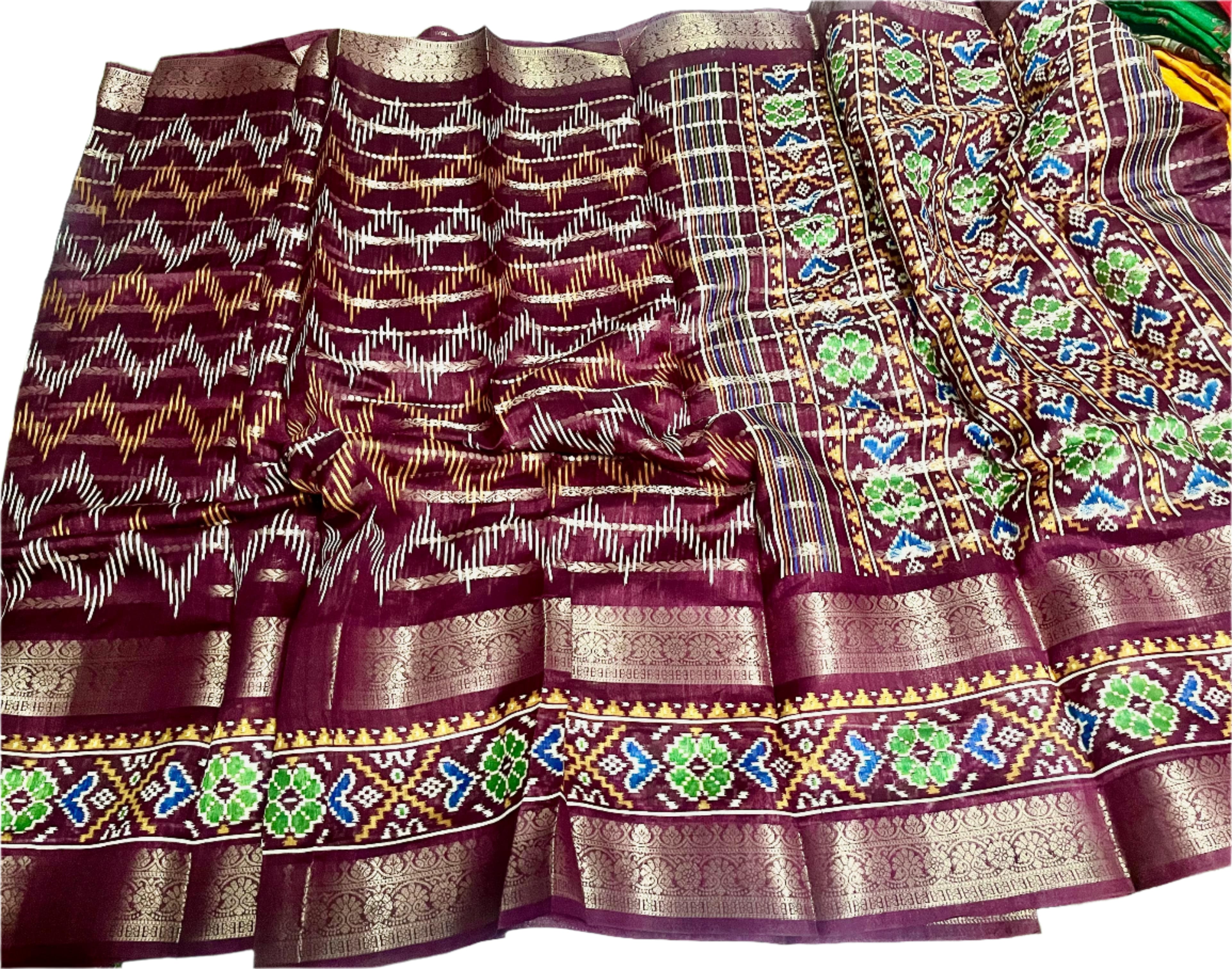 PURE CANDY COTTON SILK WITH JACQUARD BORDER SAREE