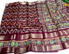 PURE CANDY COTTON SILK WITH JACQUARD BORDER SAREE
