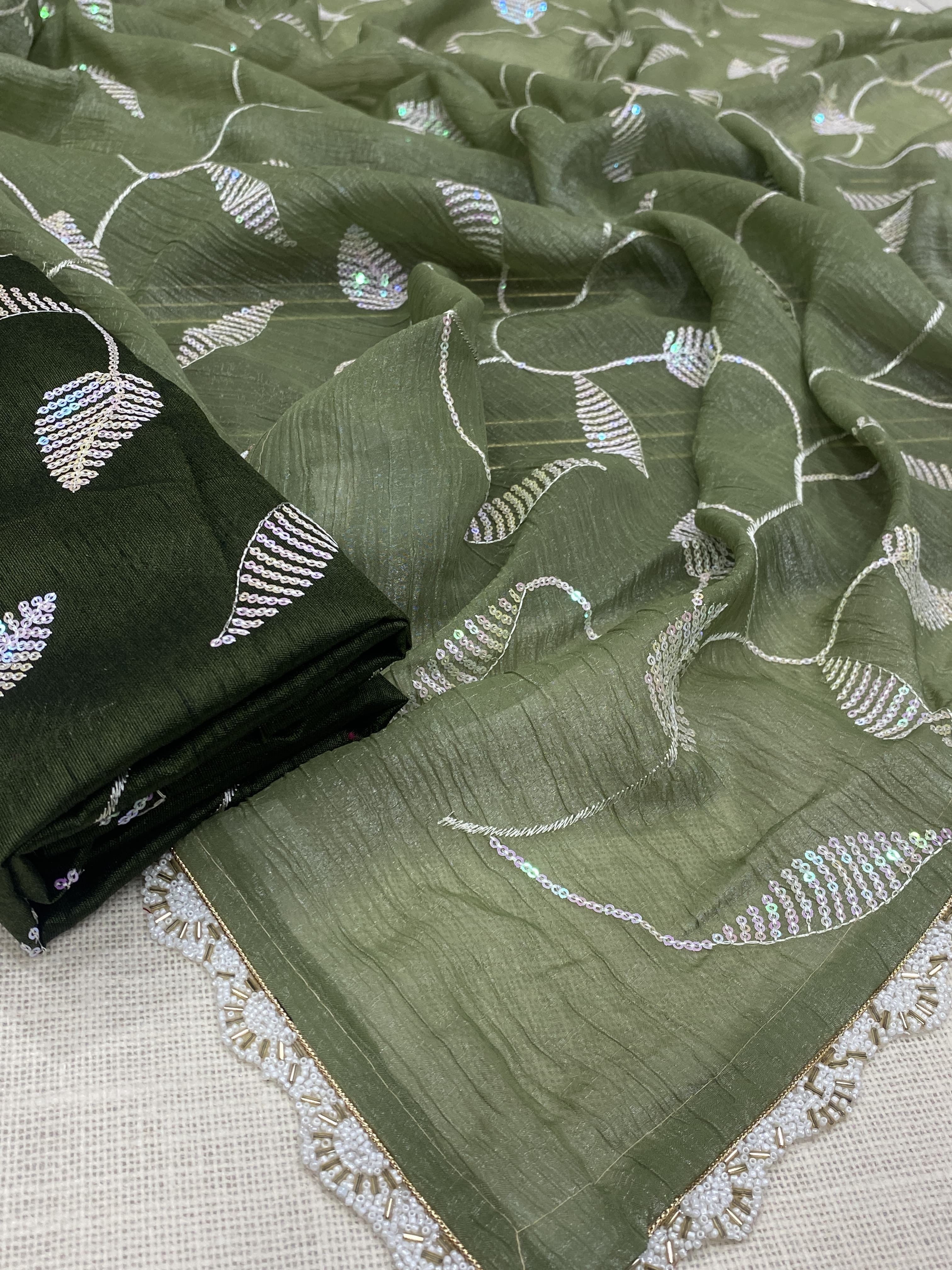 CRUNCHY SILK SAREE