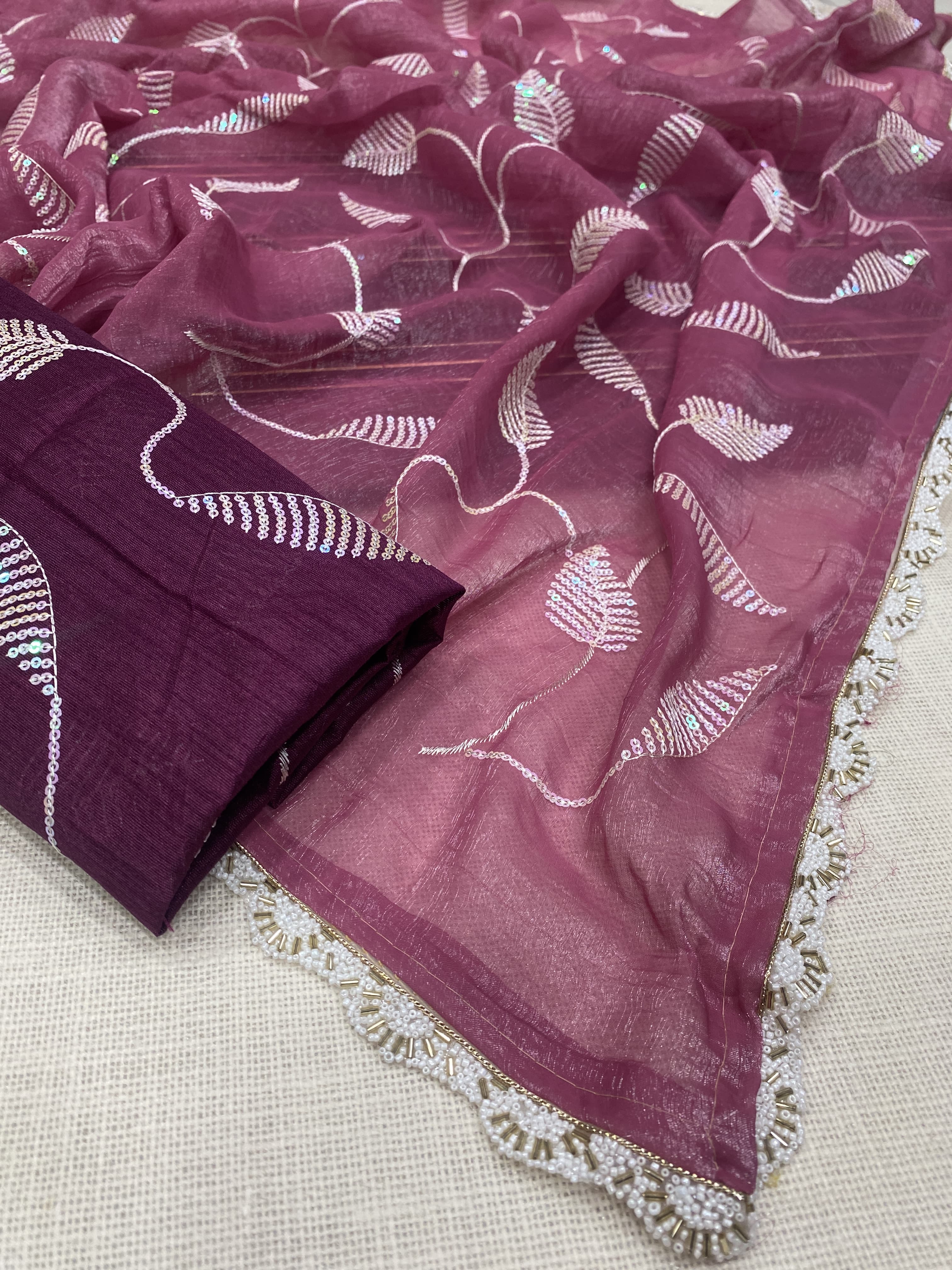 CRUNCHY SILK SAREE