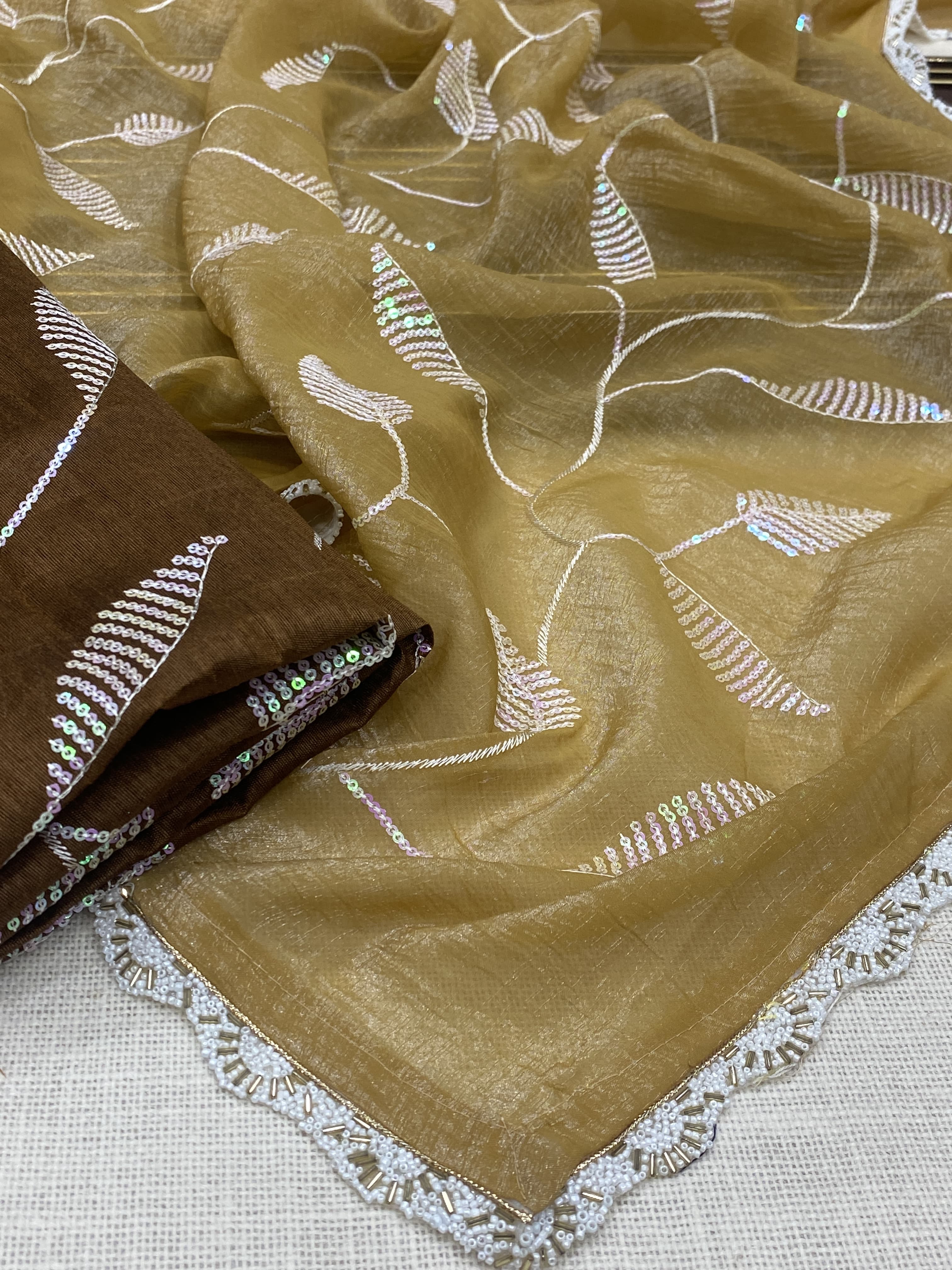 CRUNCHY SILK SAREE