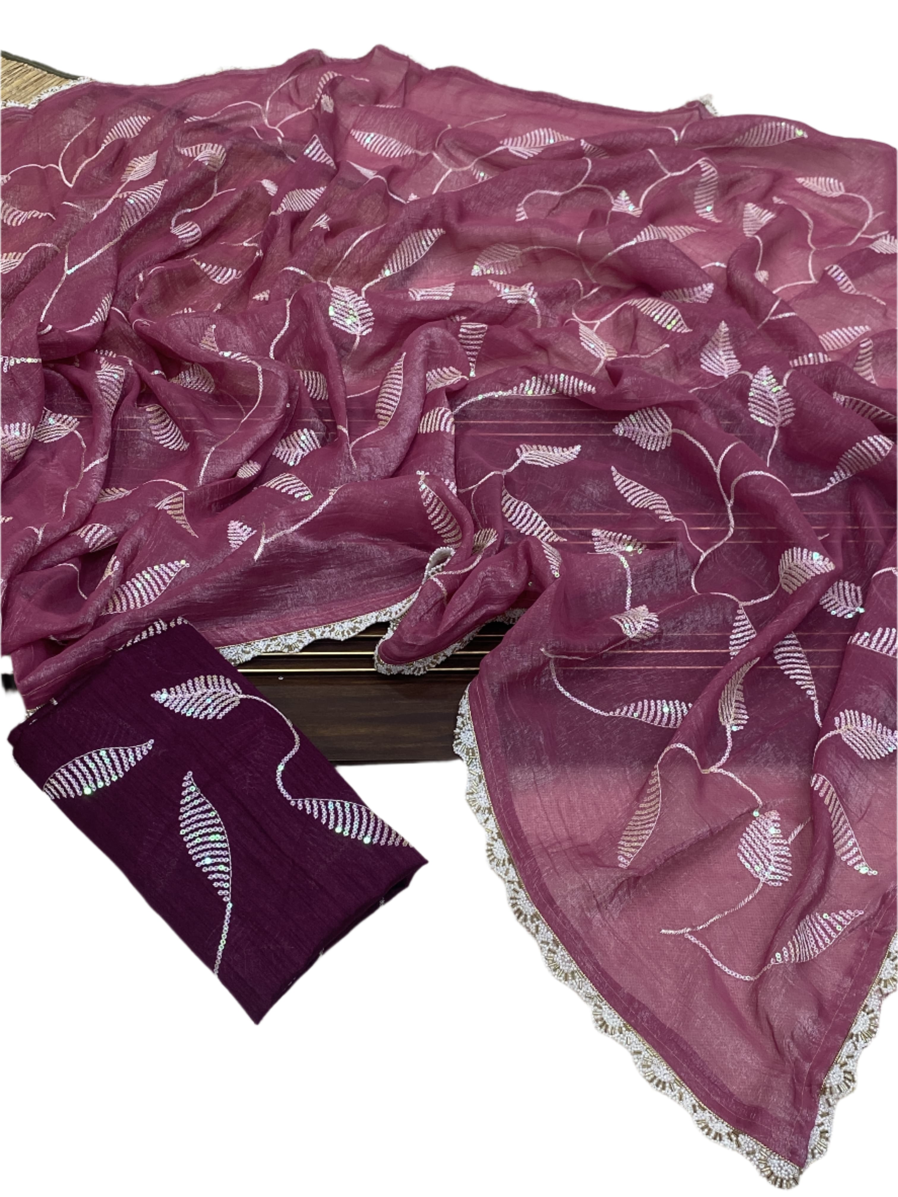 CRUNCHY SILK SAREE