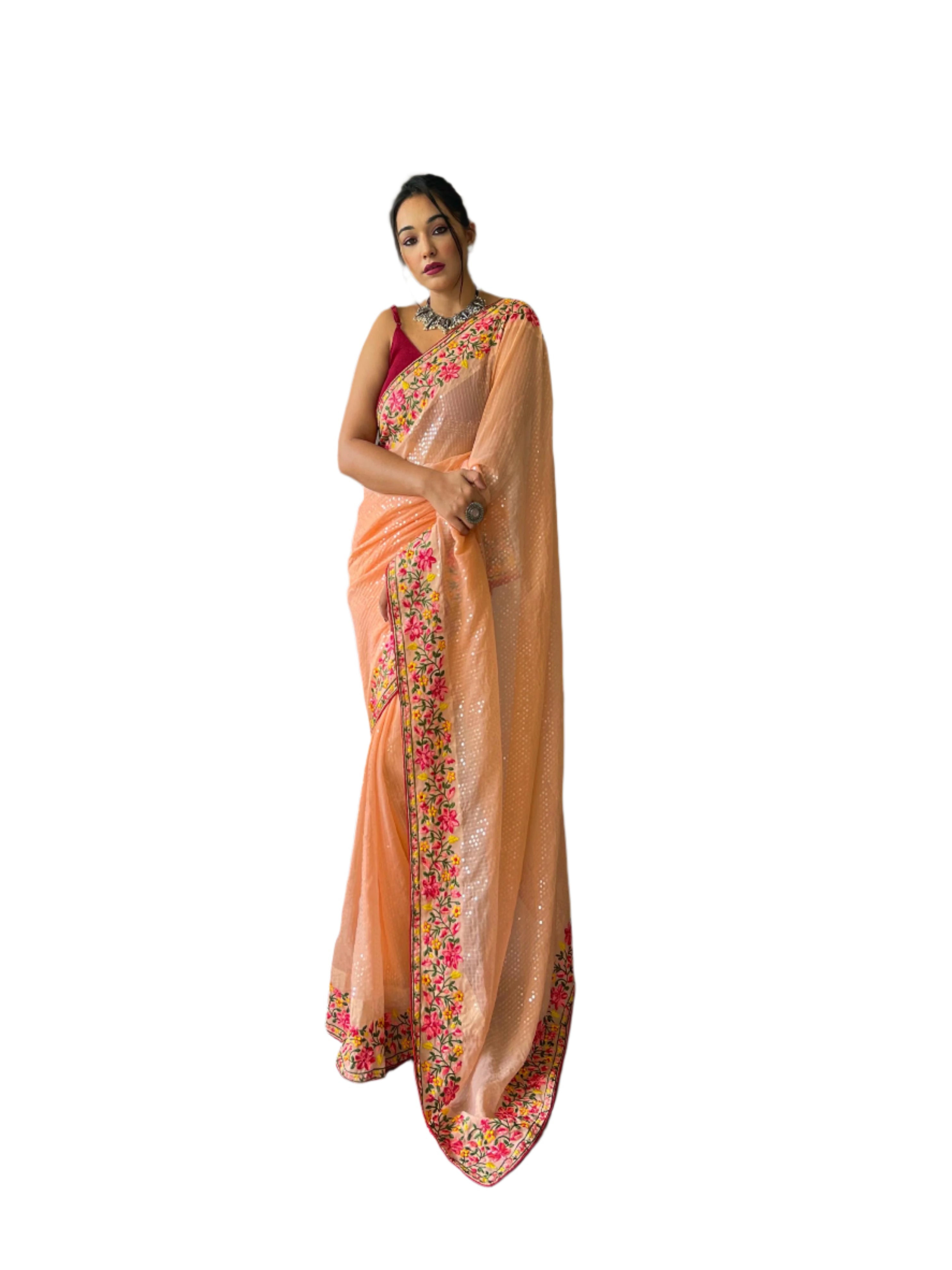 PURE GEORGETTE SAREE