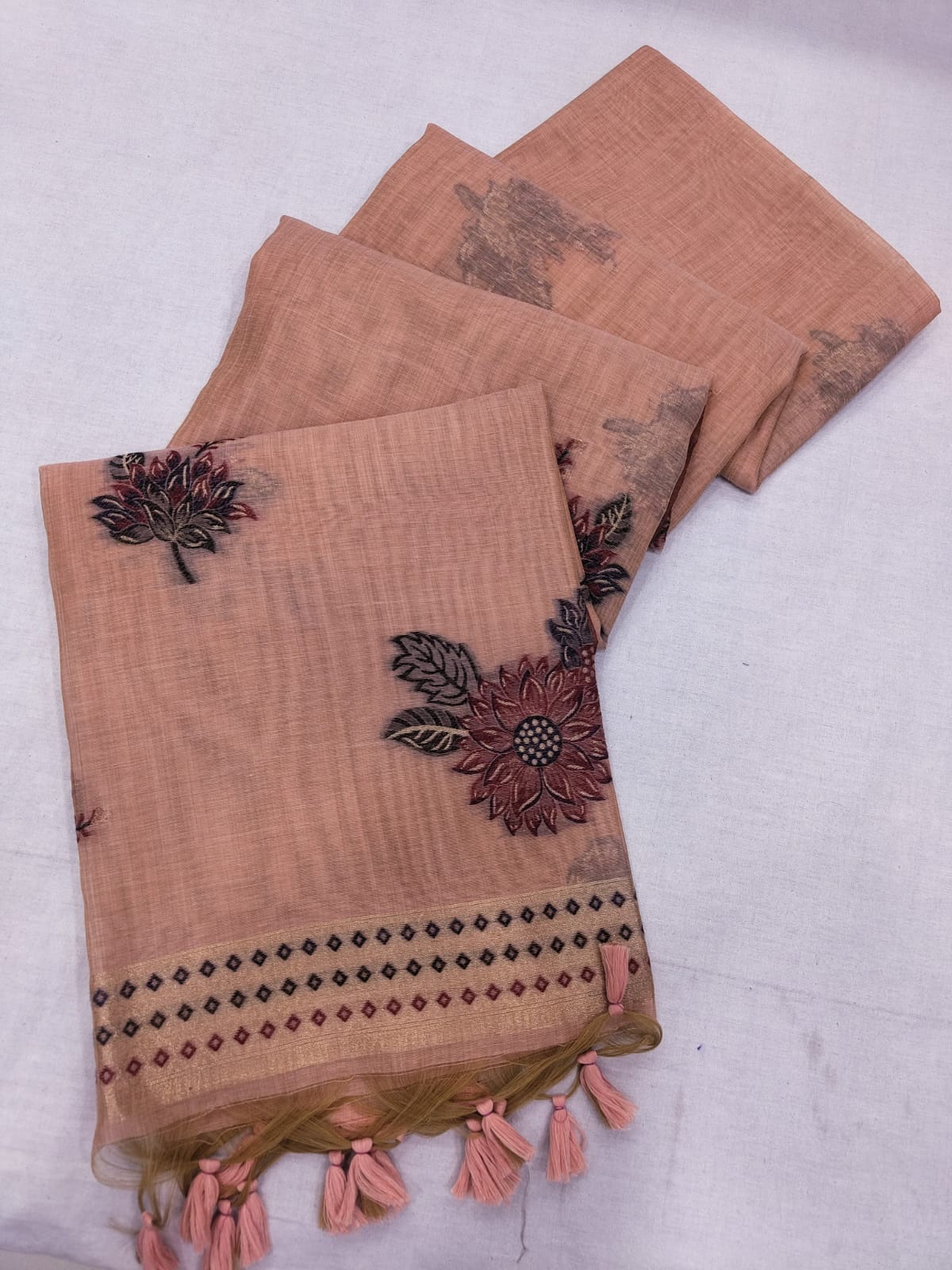 SOFT MUNGA COTTON SAREE