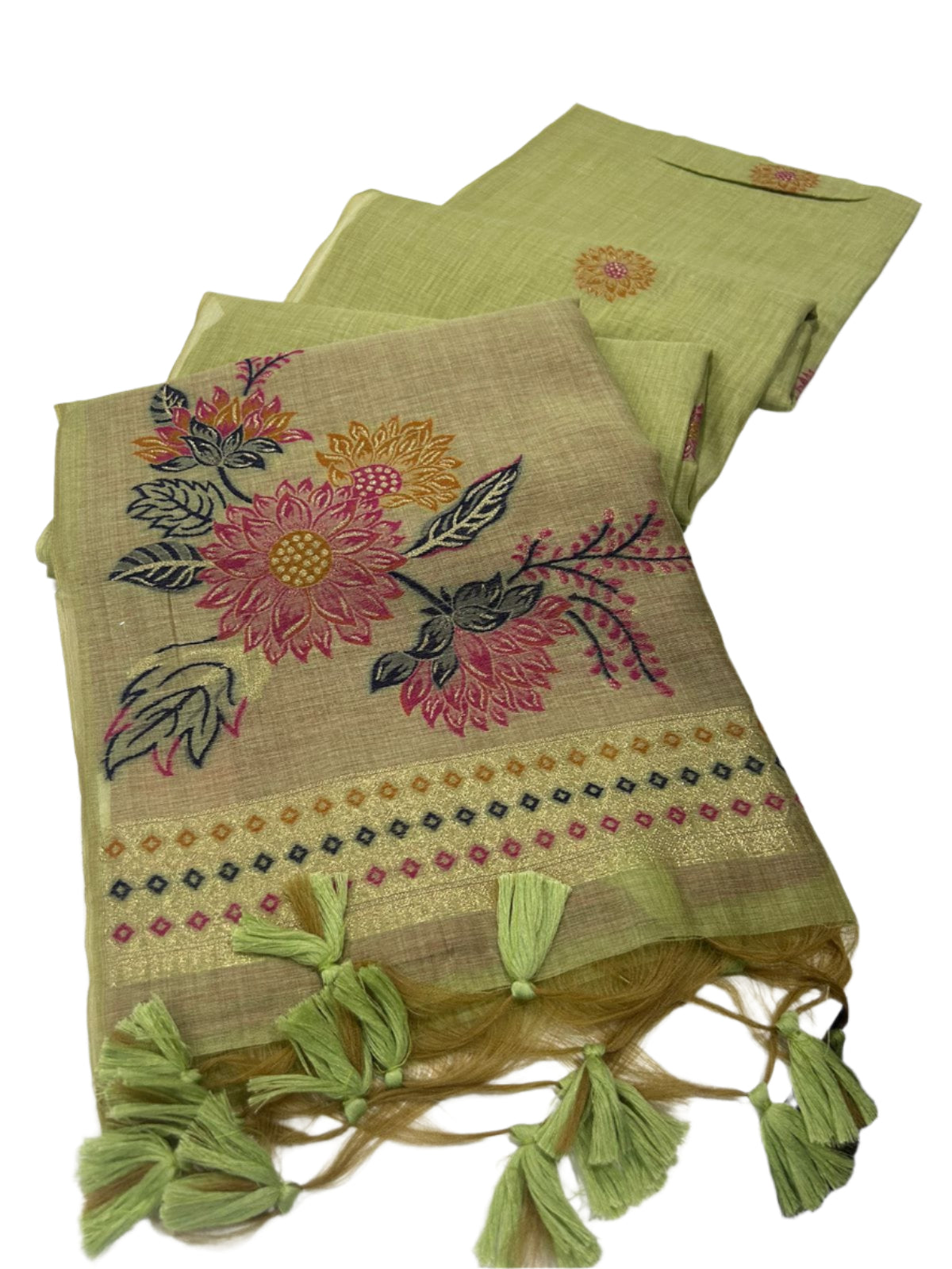 SOFT MUNGA COTTON SAREE