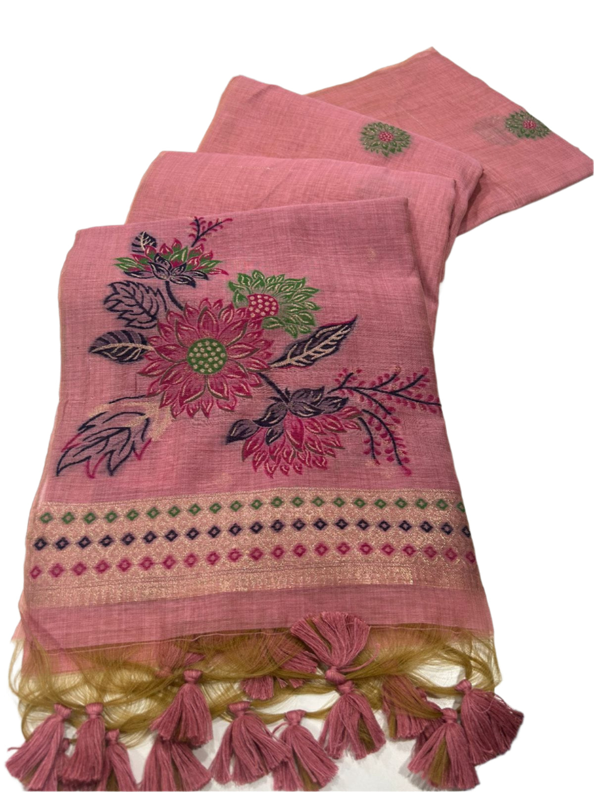 SOFT MUNGA COTTON SAREE