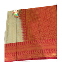 Traditional semi pattu sarees