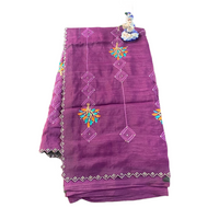 Hand-Embroidered Chiffon