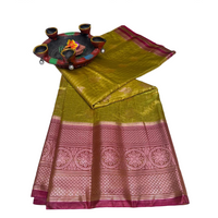 Kanjivaram semi pattu Silk Saree