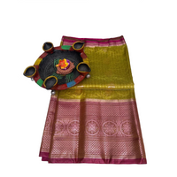 Kanjivaram semi pattu Silk Saree