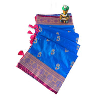 Morpankhi Kadiyal Paithani Saree