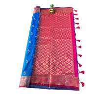 Morpankhi Kadiyal Paithani Saree