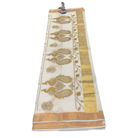 Ivory Mayura Grace Saree