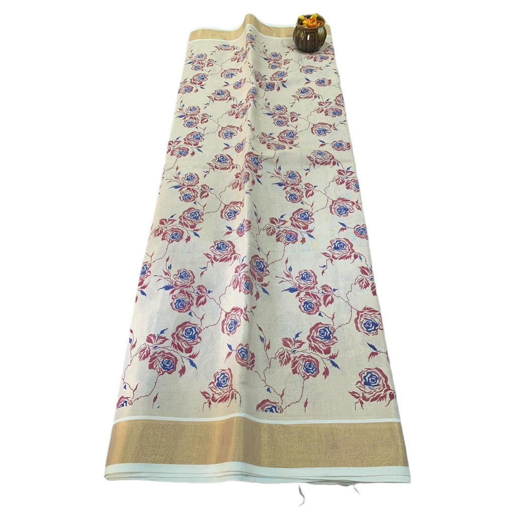Gulbhar Grace Kasuvu Cotton Saree