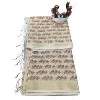 Traditional Handloom-Inspired Heritage Saree