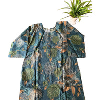 Midnight Garden Floral Kurta