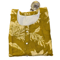 Floral Print Babydoll Tunic Top