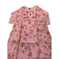 floral-printed long kurta