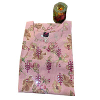 floral-printed long kurta