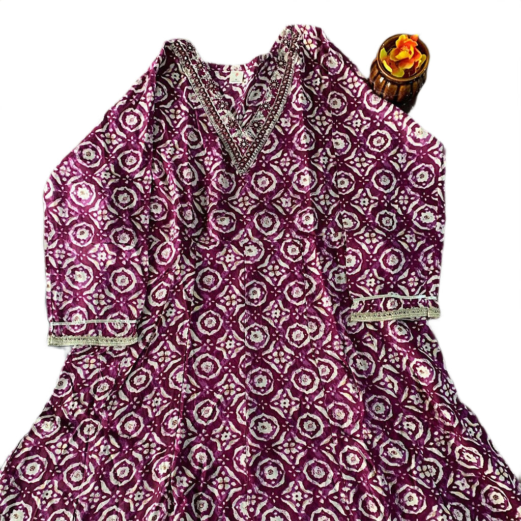 Anarkali Gown