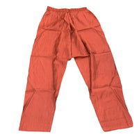Rust  Kurta Pant Dupatta Set with Mirror Work