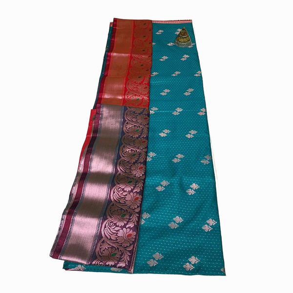 Vamika Neel Pattu Saree