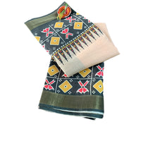 Handloom Cotton Jamdani Saree