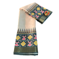 Handloom Cotton Jamdani Saree