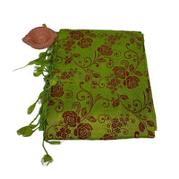 Floral Print Bhagalpuri Silk Saree
