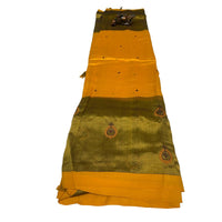 Chanderi silk-cotton saree