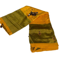Chanderi silk-cotton saree