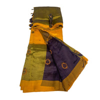 Chanderi silk-cotton saree