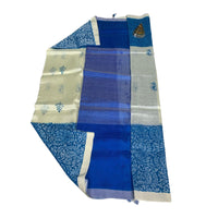 Chanderi silk-cotton saree