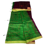 Madhubani Print Saree